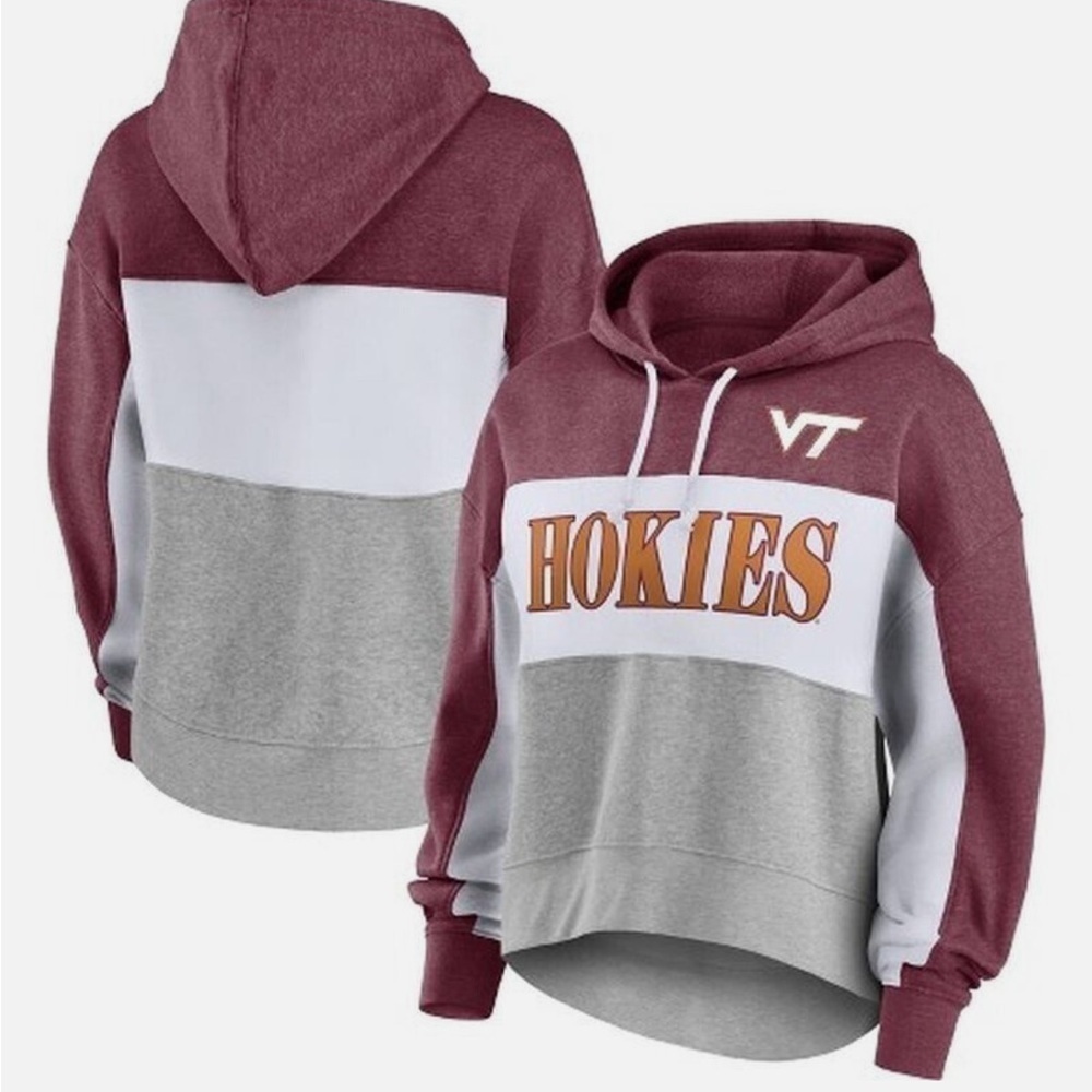 NCAA Virginia Tech
Hokies Women's Color Block
Hoodie new
